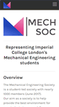 Mobile Screenshot of mechsoc.com