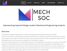 Tablet Screenshot of mechsoc.com